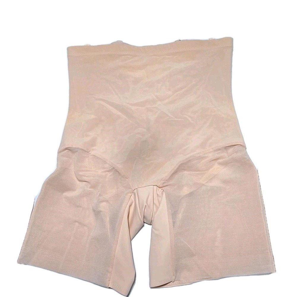 Honeylove NWT Silhouette High Waist Short 3X Shapewear Sand Color Smoothing